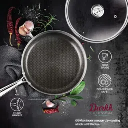 forumnovelty Fry Pan 26 cm diameter with Lid 1.4 L capacity image 4