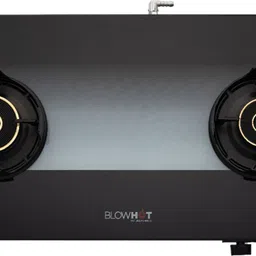 blowhot Sapphire 2 Tornado Brass Burners 5-Year Warranty Built-in Glass Design Toughened Glass, Aluminium Manual Gas Stove-picture-25