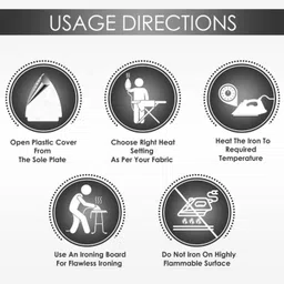 usha EI1602 1000 W Dry Iron image 4