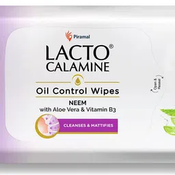 lacto calamine Oil Control Wipes with Neem,Vitamin B3 and Aloe Vera-No Parabens Alcohol Free Makeup Remover-picture-13