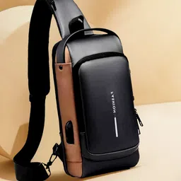 k.b.sales Black, Brown Men & Women Shoulder Bag Sling Bag Business Men g Port-picture-31