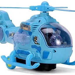 prapti mart Electric Helicopter Without Remote 360 Degree Rotation Musical and 3D Lights Toy-picture-22
