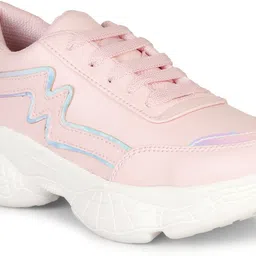 arranque Girl's Stylish Latest Design Trendy Sneaker For Women Canvas Casual Shoe For Women Extra Comfortable Lightweight Women Fashion High Heel Boot Shoe For Women Lace-Up Sneaker Shoe For Women/Girl's/Ladies/Female Training & Gym Shoes For Women image 3