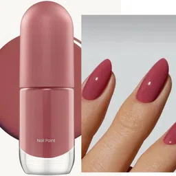 Quick Drying Long Lasting High Shine Nail Polish (dusky rose) dusky rose-image-9