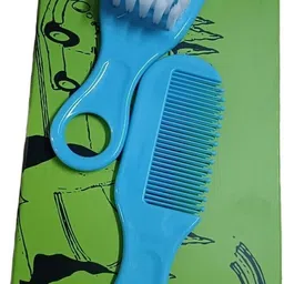 sscua New Born Baby Hair Brush & Comb Set , Soft Brush Set image 4