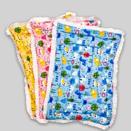 kidledi Soft Cotton Godadi Set for Newborn Baby Pack of 3 Pcs with Comfortable Mattress-picture-23