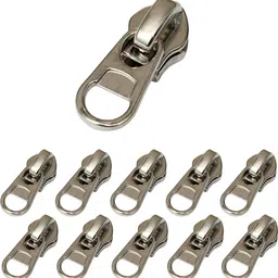 sb creations Short Zip Slide Runner No. 8 | Durable Runner for Sewing, DIY, Garments, Bags | Non-locking Zip Runner image 2