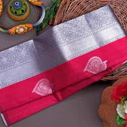 avantika fashion Woven Kanjivaram Pure Silk, Art Silk Saree image 1