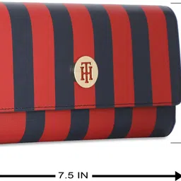 tommy hilfiger Casual Red Clutch image 4