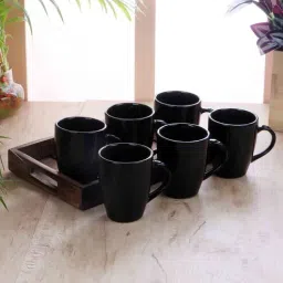 cdi Theo 250ml Black Ceramic (Set of 7) Coffee Mug-picture-28