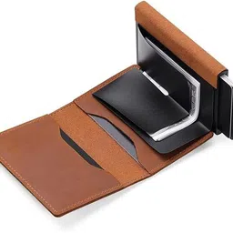 artisans Men Formal Tan Artificial Leather RFID Card Holder-picture-21