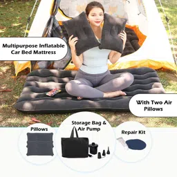 thump TPCBD03 Travel Sleeping Back Seat Comfortable Vehicle With Electric Pump Car Inflatable Bed image 4