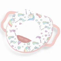 polka tots Unicorn Design Pink Potty Seat with Handle, Suitable for Potty Training of Baby Potty Seat-picture-20
