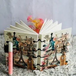 aman handicrafts Nwe A5 Journal 200 page blank page Unruled pages 200 Pages image 4