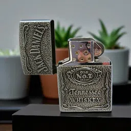 goofy giftings Men & Women use Multipurpose Pocket Lighter----07 Design Refillable Metal Lighter–Windproof Flint Ignition Lighter for Collectors Pocket Lighter image 2