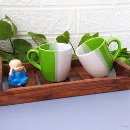 maalaxmi store Pack of 6 Ceramic image 2