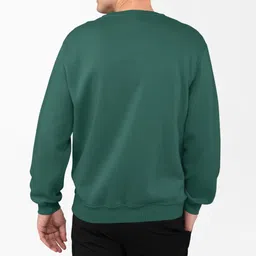biancistelle Men Full Sleeve Solid Sweatshirt image 2
