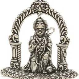 29 Grams Lord Hanuman Silver Idol Decorative Showpiece - 5.08 cm-image-18