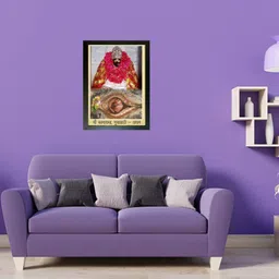 lokanj Maa Kamakhya Photo Frame Guwahati Assam | Shaktipeeth Picture size 32 * 23 cm Religious Frame image 5