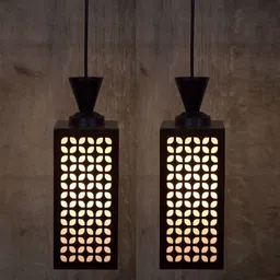 Wooden Hanging Thali Lamp Elegance for Home Decor and Festive Celebrations Ceiling Light Ceiling Lamp-image-50