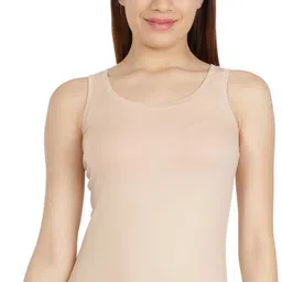 attwact Women Beige Tank Top/Vest-picture-25