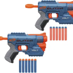 nerf Elite 2.0 Volt SD-1 Blaster 2-Pack Includes 2 Blasters and 12 Elite Darts Guns & Darts image 3