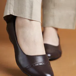 longwalk Formal Office Platform Heel Wedges Slip On Casuals For Women image 1