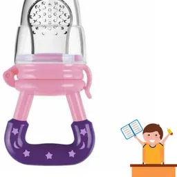 aapni dukan SST Sales Baby Food And Fruit Nibbler & Pacifier Teether BPA Free Nibbler BH410 Feeder-picture-16