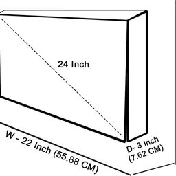 The Furnishing Tree 24 inch LED TV Cover for 24 inch LED/LCD Cover - TFT_PM16_LED24IN image 5