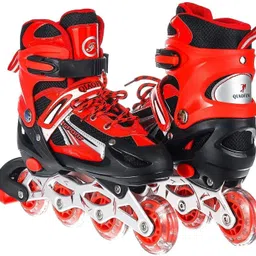 roztocze Inline Skates Shoes LED Light Skating for Boys Kids and Girls 5 to 12 Year In-line Skates - Size Free UK image 4