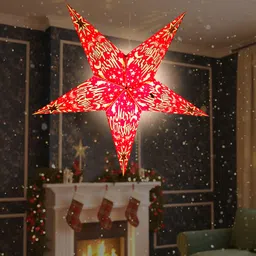 me&you Decorative Star Paper Lantern for Party, Wedding & Event Décor Hanging Star Pack of 1 image 4