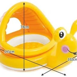 intelligent Inflatable Snail Shade Baby Pool Round Sunshade Toys for boys Inflatable Swimming Pool image 2