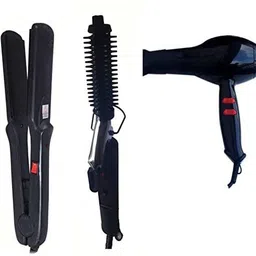 Festive Blessings Combo of 3 Hair Care Items ( Straightener + Curler + Dryer ) Personal Care Appliance Combo-image-6