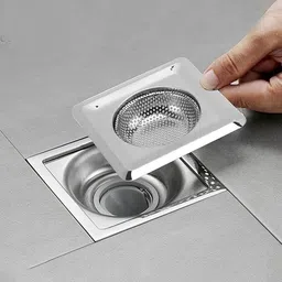 vadhavan Kitchen Sink, Basin Stainless Steel Push Down Strainer-picture-21