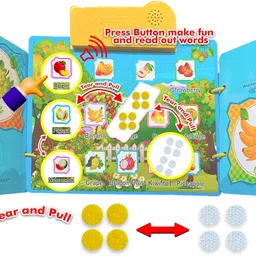 acarya DIY Smart Talking Fruit Book – Interactive Learning Book image 3