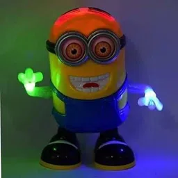 tinywonders Dancing Minion with Music, Flashing Lights, Battery Operated image 3