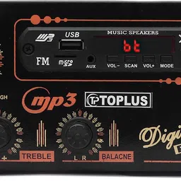 toplus DASH 8002 AMF Bluetooth USB AUX FM With Mic Slot 120 W AV Power Amplifier-picture-12