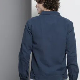 the indian garage co. Men Solid Casual Jacket image 5