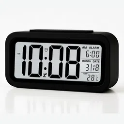 black fern Digital Black Clock image 5