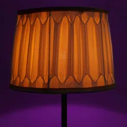 pinecraft international Scarlette White Fabric Pleated Lampshade-picture-20