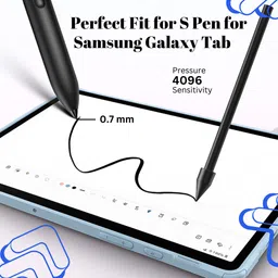 Rumbalton 5 Pcs Replacement Nibs for Galaxy Tab S Pen S9/S8/S7/S6 Lite/FE/Ultra Stylus image 4