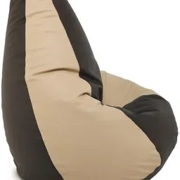 star XXXL Dual Color Faux Leather Bean Bag for Adults with Premium Comfort Design Teardrop Bean Bag With Bean Filling image 4