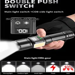 apexbeam Ultra Long Beam Torch with Metal Body Torch image 2