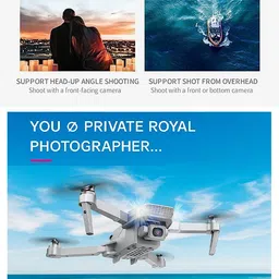 bright box 4K Dual Camera FPV Foldable Drone with Optical Flow & One-Key Return Drone image 5