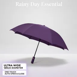 wodec SOLID AUTO FOLDABLE ONE TOUCH FASCINATO UMBRELLA Umbrella-picture-37