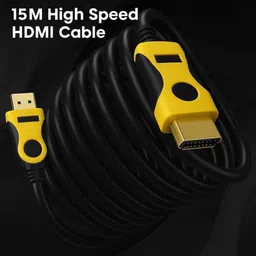Maizic Smarthome HDMI Cable 15 m Metal Braided 15m HDMI 2.0 High-Speed Cable | 4K UHD @60Hz, 18Gbps with Ethernet image 5