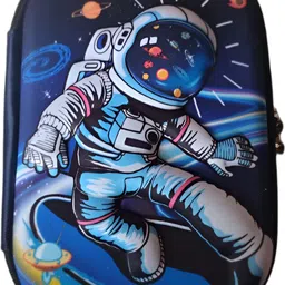 m-alive Space Astronaut Theme Case Stationary Organizer Box Art Plastic Pencil Box-picture-27