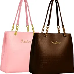 Women Pink, Brown Messenger Bag-image-5