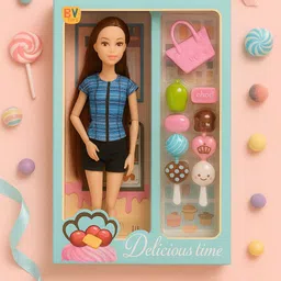 bizdom Sugar Sprinkle Fashion Doll – 29 cm Sweet Style Edition-picture-28