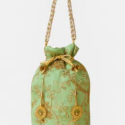 aw trendz Women Green Potli image 2